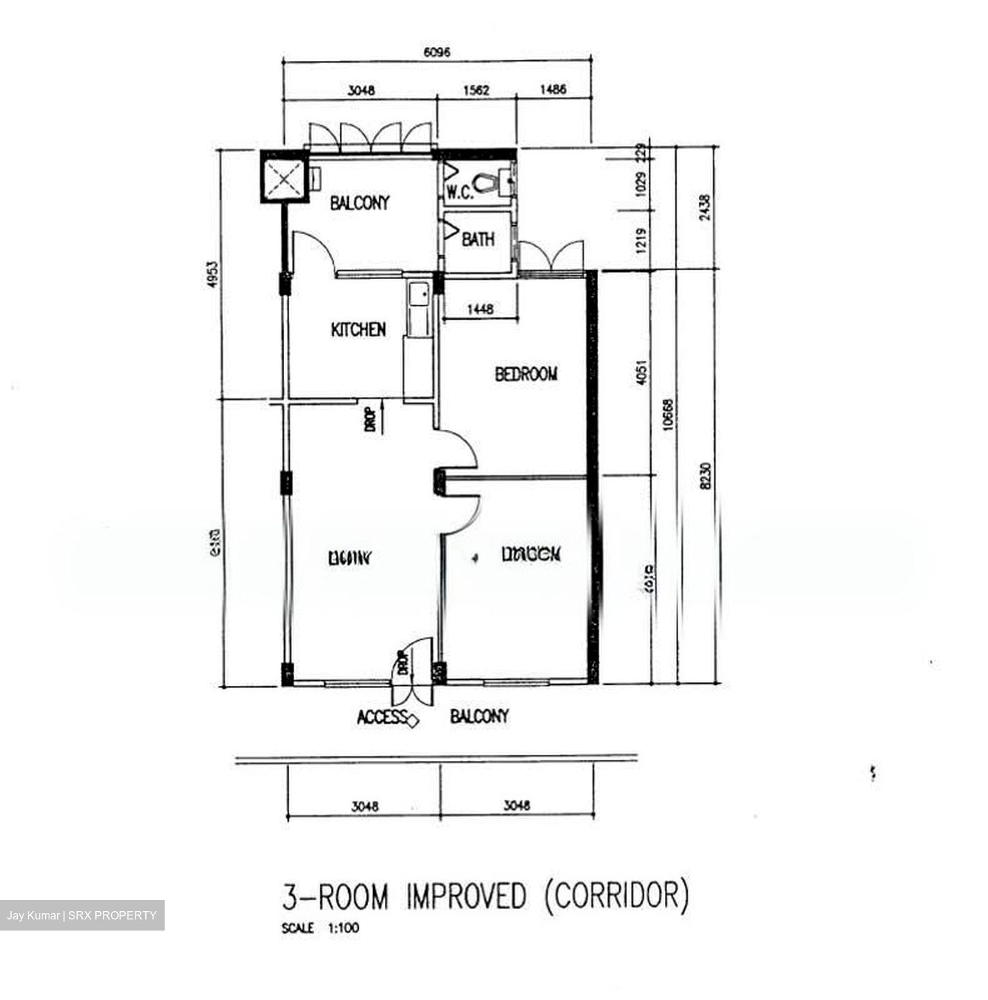 Blk 169 Stirling View (Queenstown), HDB 3 Rooms #557078101